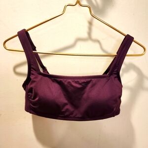 KONA SOL women's red burgundy sport bra size S